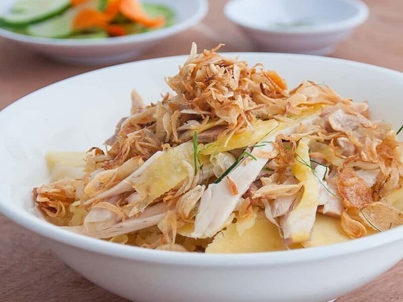 Xôi gà - Món ăn sáng ngon nức tiếng ở Đà Nẵng