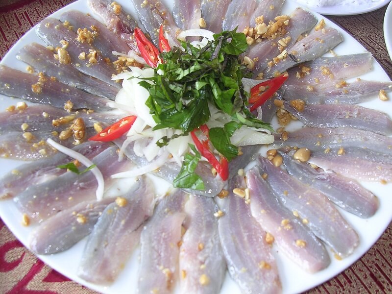 Gỏi cá chích Bình Định