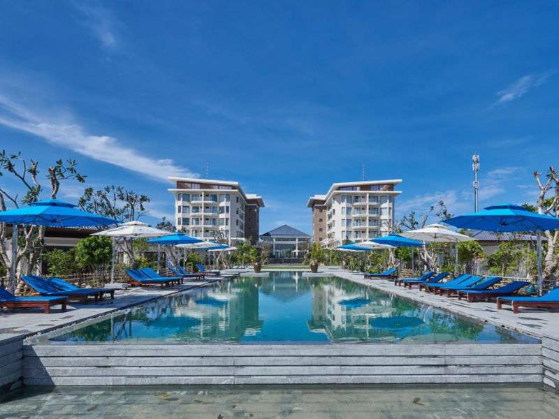 Không gian mát mẻ tại Hoàn Mỹ Resort Ninh Thuận