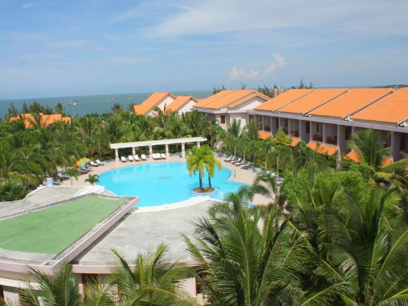 Không gian nghỉ dưỡng nhiệt đới tại Long Thuận resort & spa