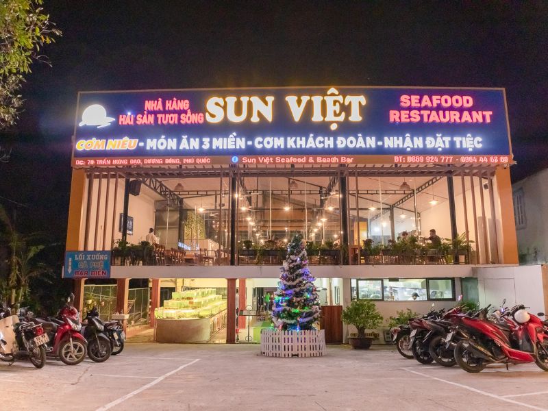Sun Việt Restaurant BBQ - nhà hàng ẩm thực nổi tiếng