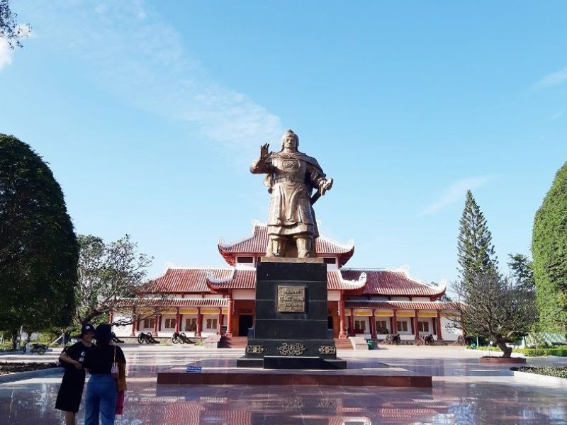 Bảo tàng Quang Trung được xây dựng và hoàn thiện từ năm 1977 - 1979