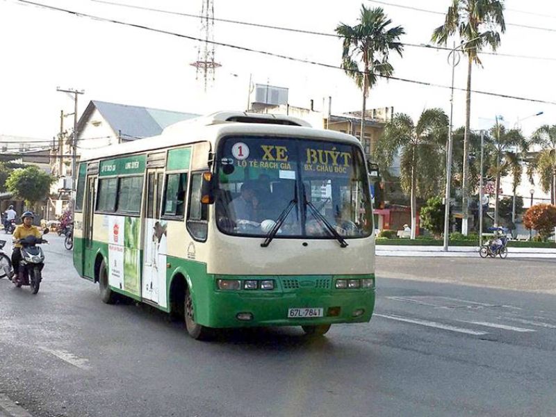 Những tuyến xe buýt về bến xe Rạch Giá Kiên Giang