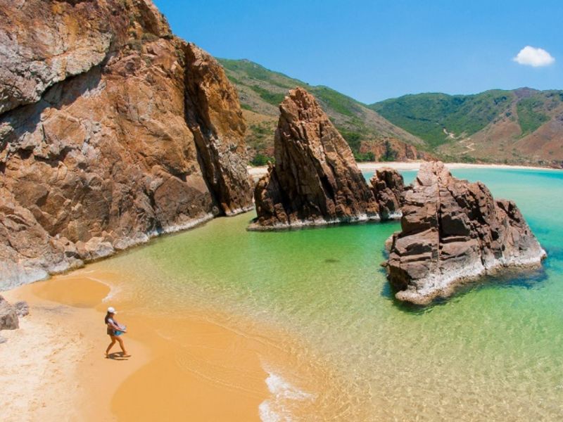 Đảo Kỳ Co được mệnh danh là thiên đường của Việt Nam